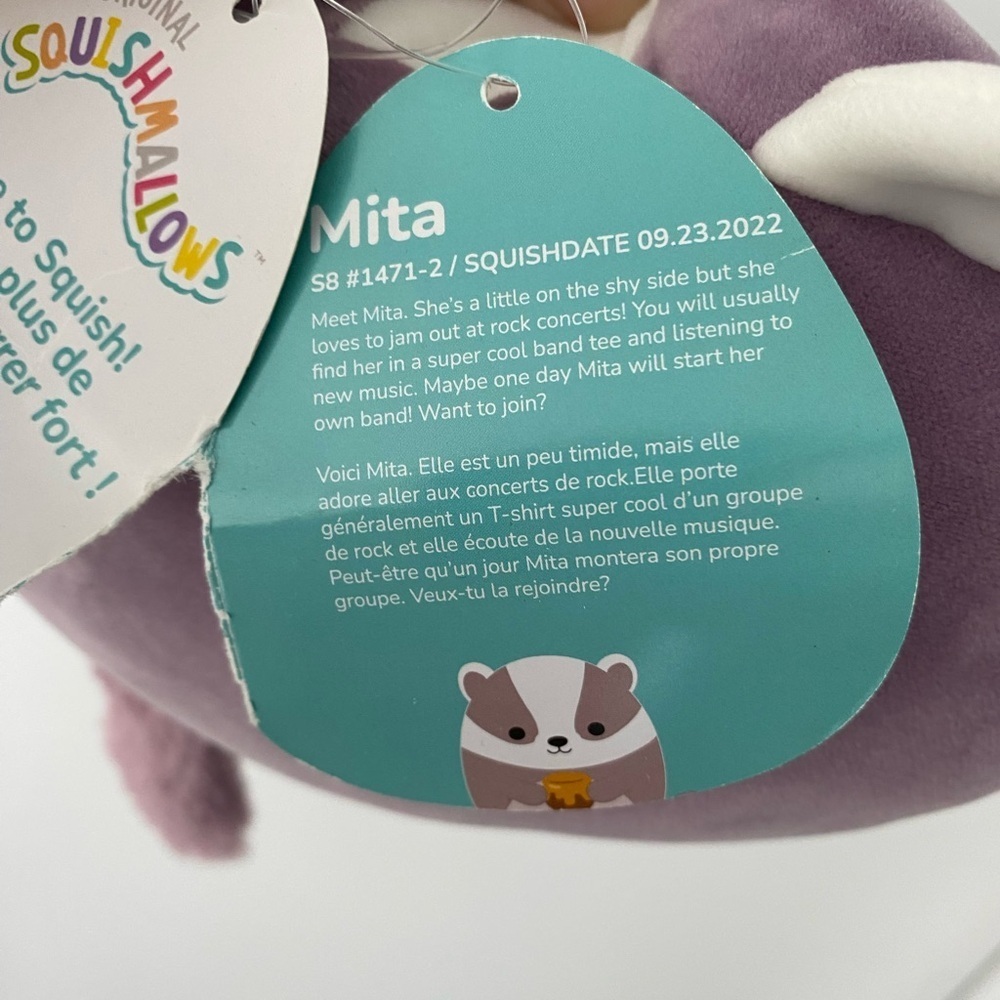 Squishmallow “Mita” - Picture 4 of 4